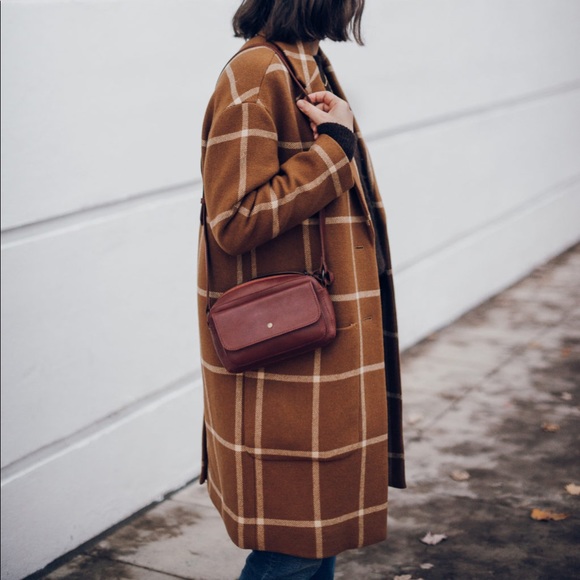 Madewell Windowpane Elmcourt Coat - Picture 3 of 15